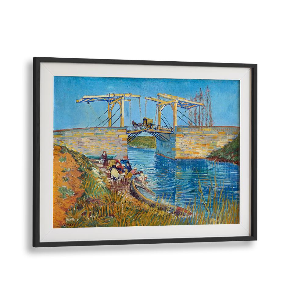 THE LANGLOIS BRIDGE AT ARLES (1888)- A FAMOUS PAINTING ,  VINTAGE PAINTINGS