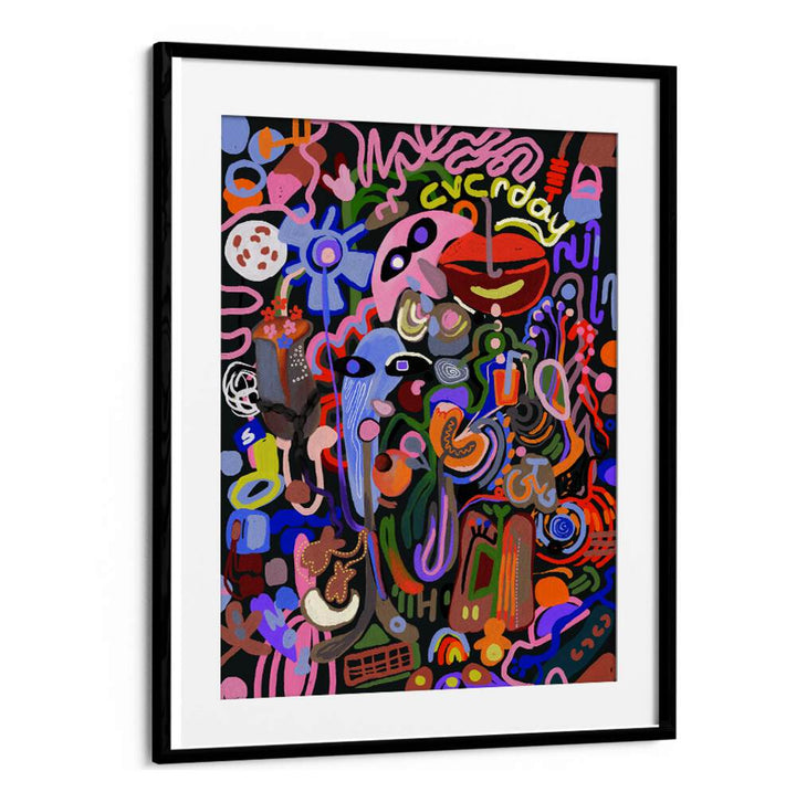 Vibrant ETHEREAL WHISPERS, POP ART PAINTINGS capturing enchanting floral elements and warm tones for serene decor.