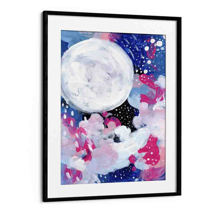 MAGIC MOON BY EJAAZ HANIFF, ABSTRACT ART PAINTINGS