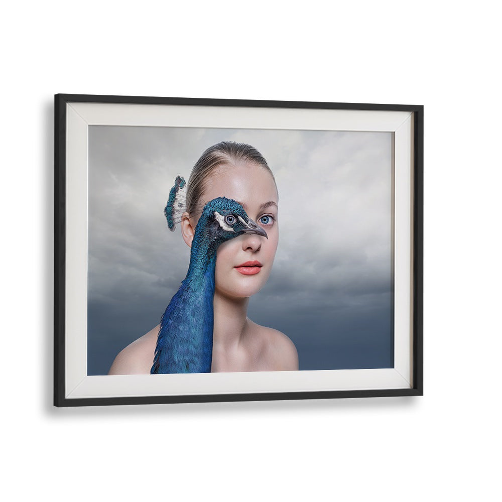 Surreal PEACOCK EYE, PHOTOGRAPHY PRINTS blend beauty with imagination in a stunning art piece. Perfect for unique decor.