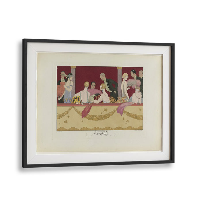 JOIE DE VIVRE LE BONHEUR DU JOUR OU LES GRACES À LA MODE (1924) , VINTAGE PAINTINGS