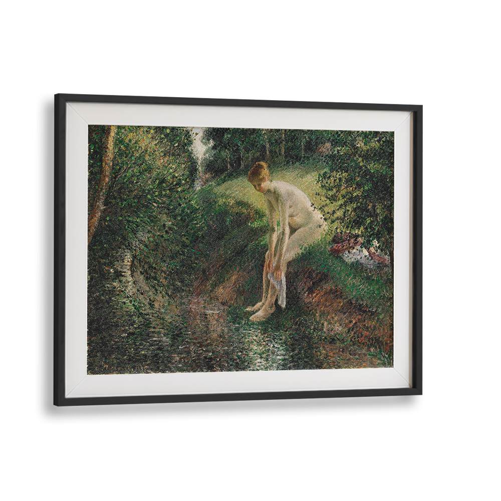 BATHER IN THE WOODS (1895)  , VINTAGE PAINTINGS