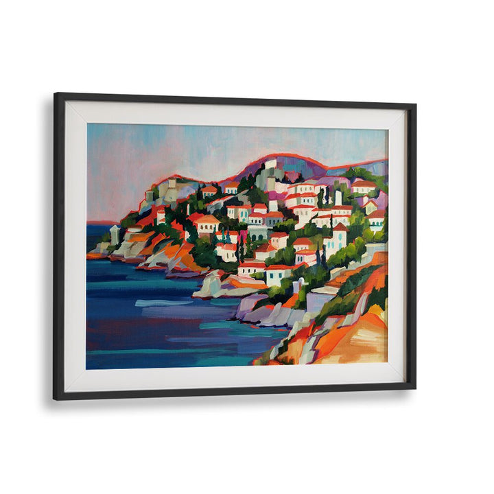 HYDRA ISLAND , LANDSCAPE PAINTINGS