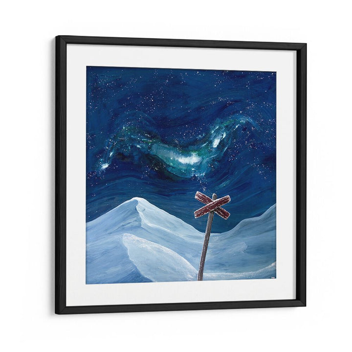 Charming HOAR FROST, KIDS ROOM PAINTINGS featuring a serene winter landscape, perfect for a child's bedroom decor.