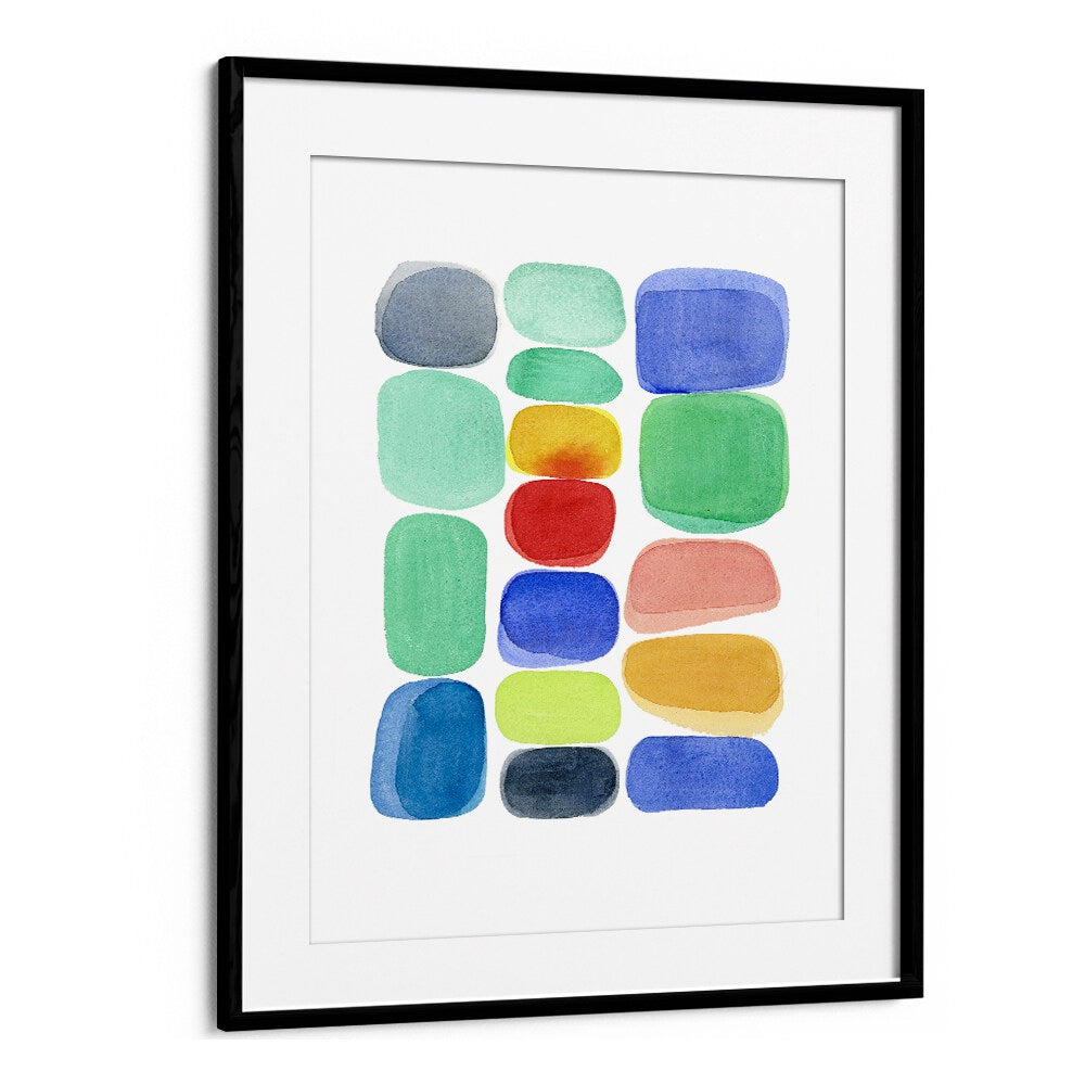 Vibrant COLOR BLOCKS I, ABSTRACT PAINTINGS piece, perfect for elevating contemporary and eclectic spaces.