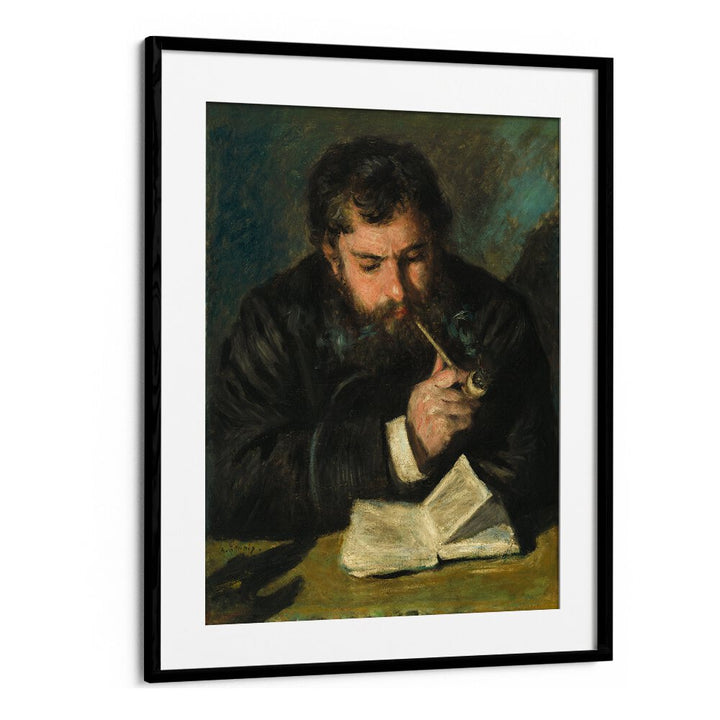 CLAUDE MONET (1872) BY PIERRE-AUGUSTE RENOIR , VINTAGE PAINTINGS