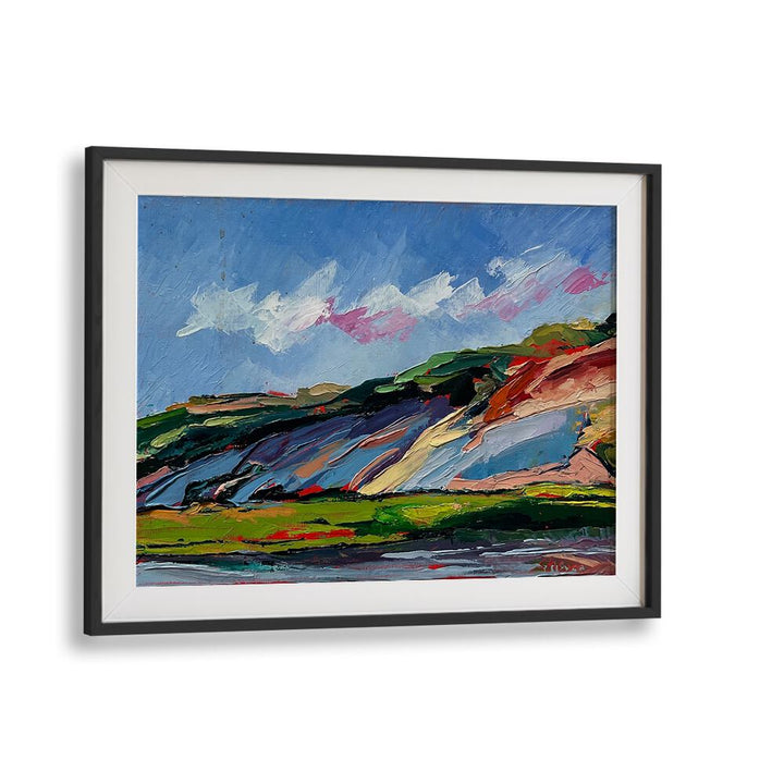 COLORFUL DUNES , LANDSCAPE PAINTINGS