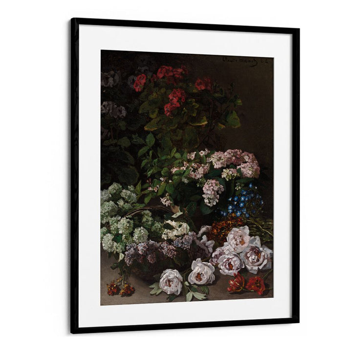 SPRING FLOWERS (1864) , VINTAGE PAINTINGS