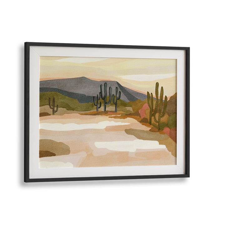 ROCKY HILL AND CACTUS , LANDSCAPE PAINTINGS