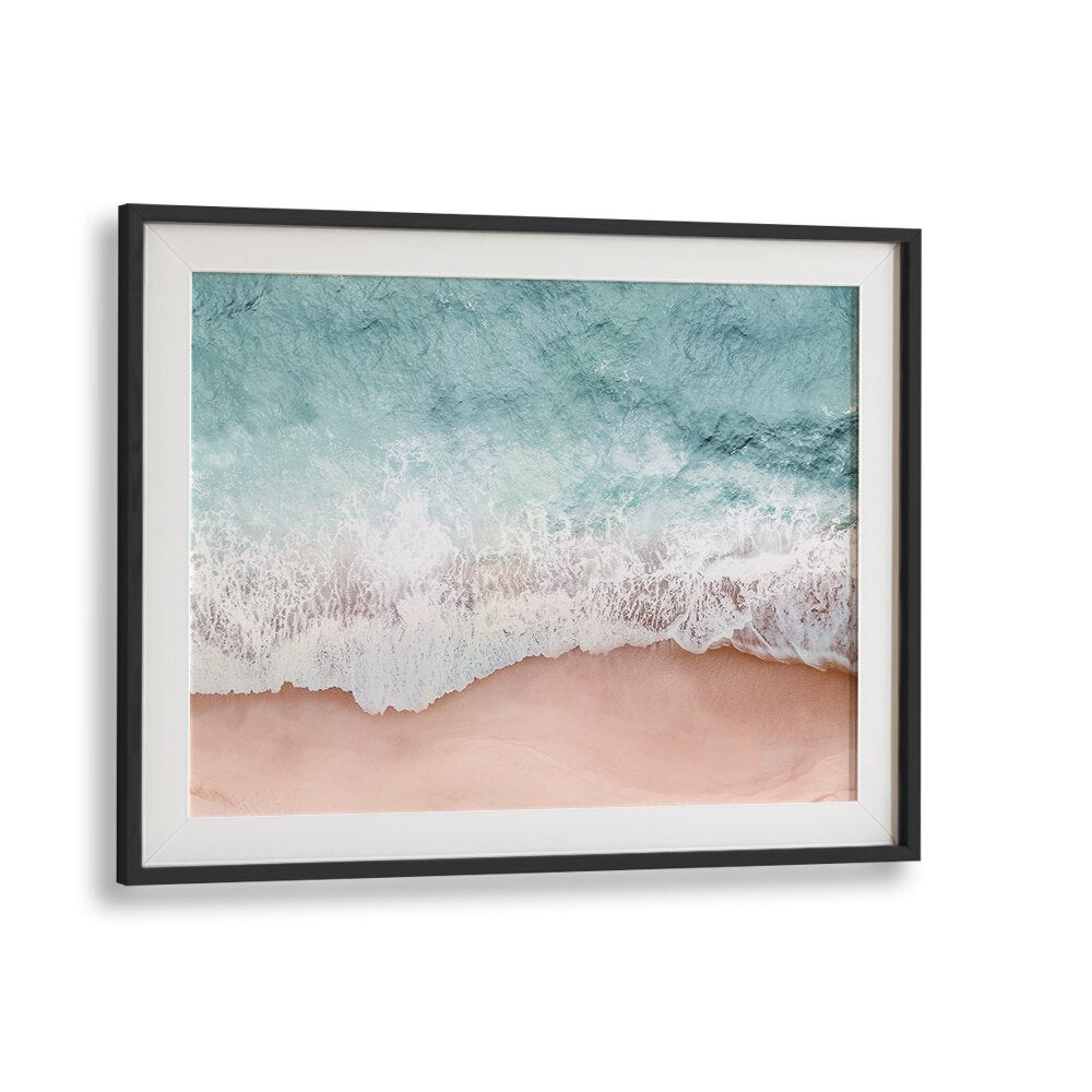 Stunning BEACH VIBES III, BEACH PAINTINGS showcasing tranquil ocean waves and sandy shores, perfect for coastal decor.