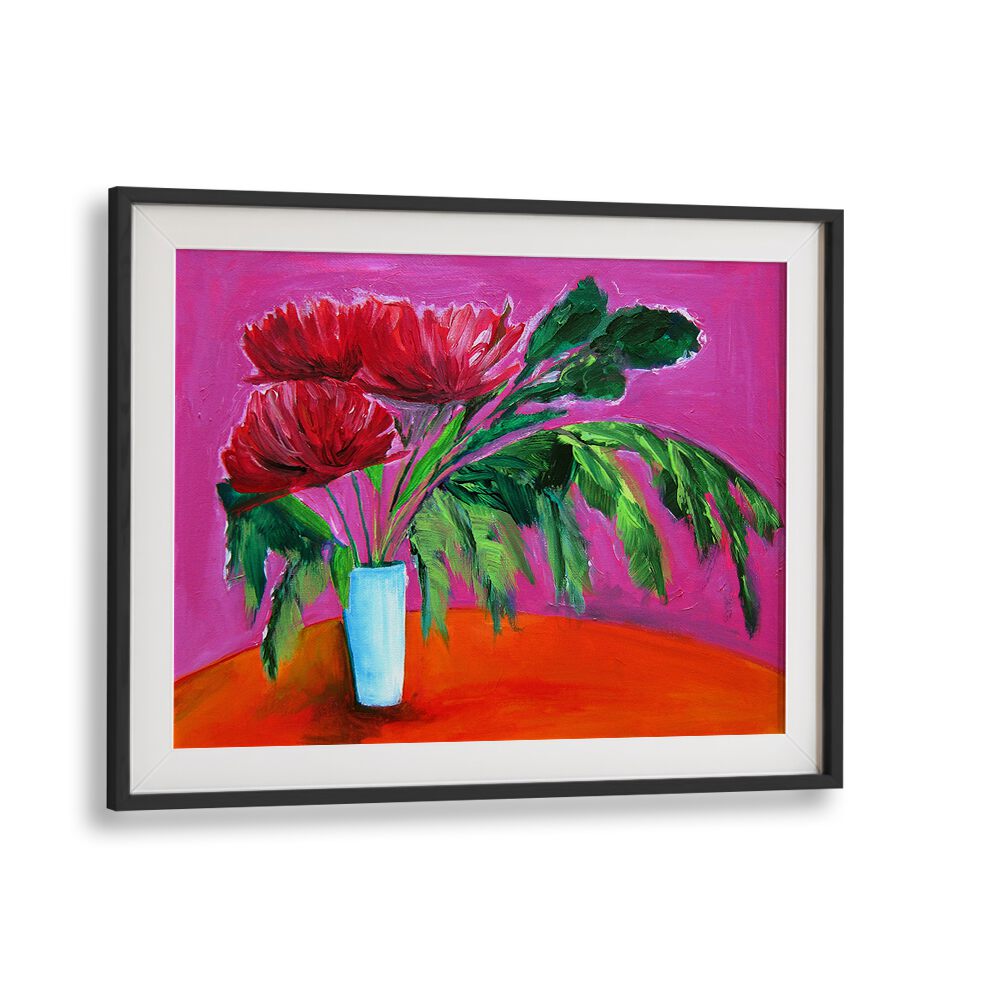 INES BOUQUET , FLORAL FLOWER PAINTINGS