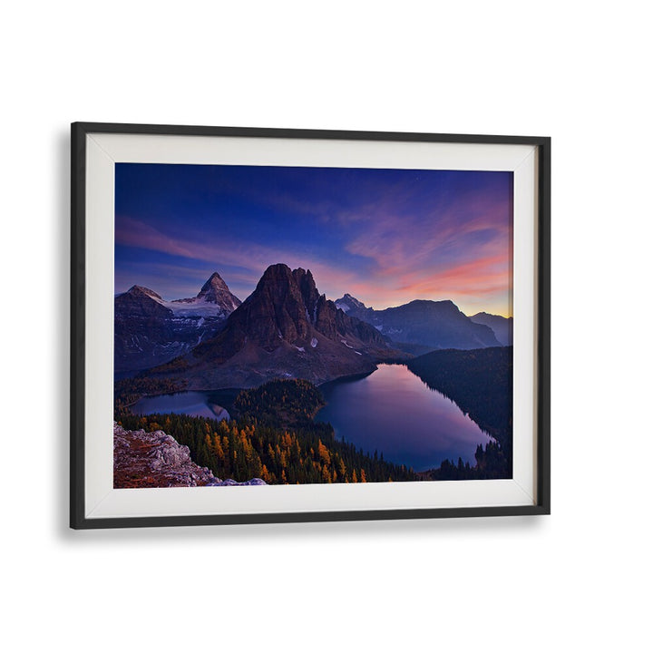 TWILIGHT AT MOUNT ASSINIBOINE BY YAN ZHANG , LANDSCAPE PHOTO PRINTS