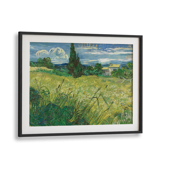 VINCENT VAN GOGH - GREEN FIELD,  VINTAGE PAINTINGS