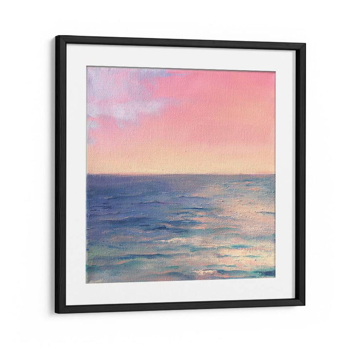 PINK SUNSET , LANDSCAPE PAINTINGS