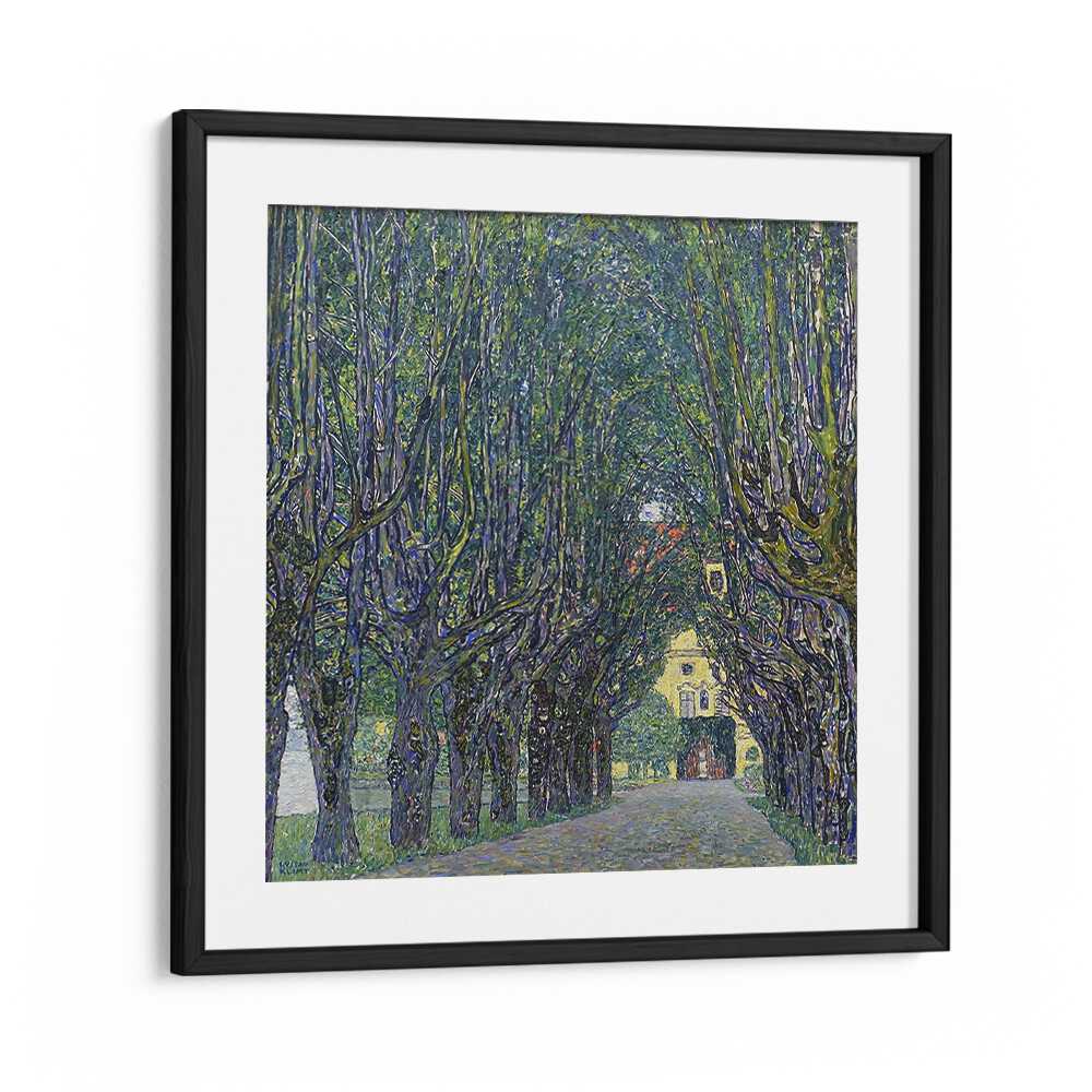 ALLEE AT SCHLOSS KAMMER (1910) , VINTAGE PAINTINGS