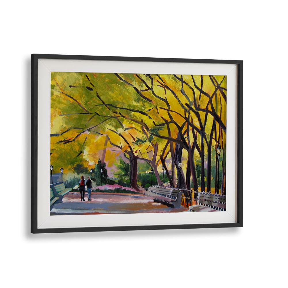 CENTRAL PARK AUTUMN , LANDSCAPE PAINTINGS