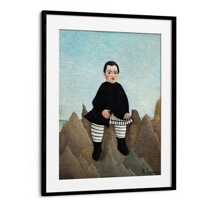 BOY ON THE ROCKS (1895–1897) , VINTAGE PAINTINGS