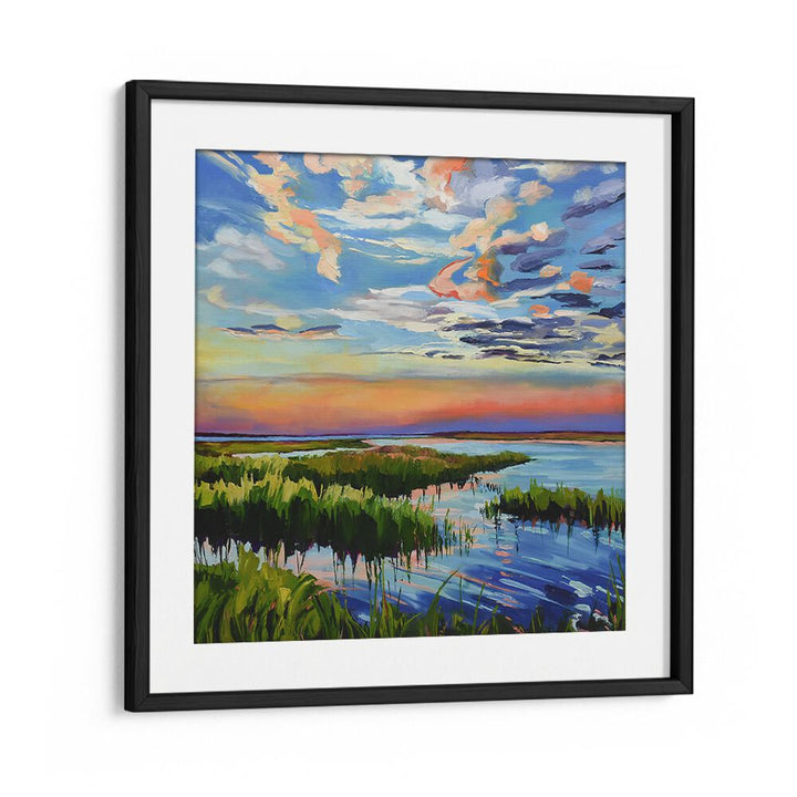 COLOURFUL OF SUNSET , BEACH PAINTINGS