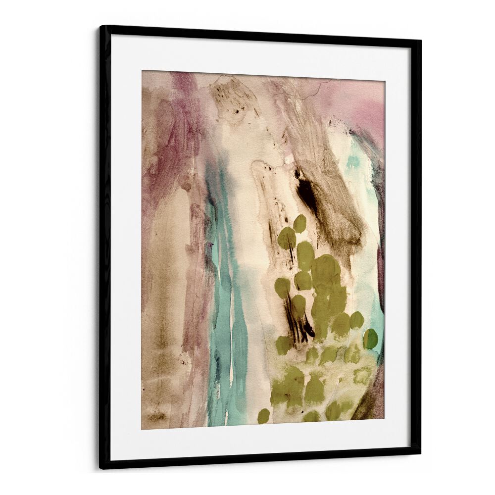Abstract painting in earthy tones, featuring soft hues and fluid shapes, perfect for modern decor. Ideal for art lovers.