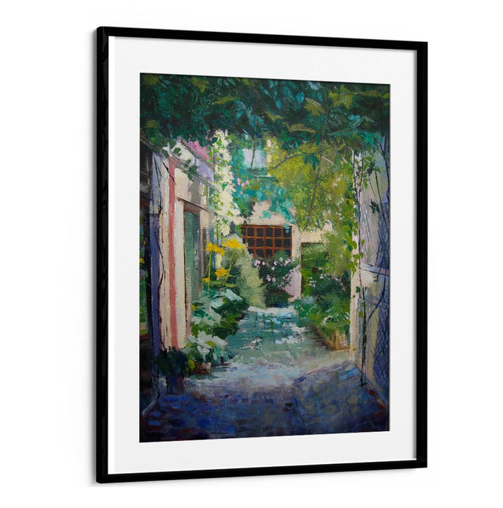 COURTYARD , LANDSCAPE PAINTINGS