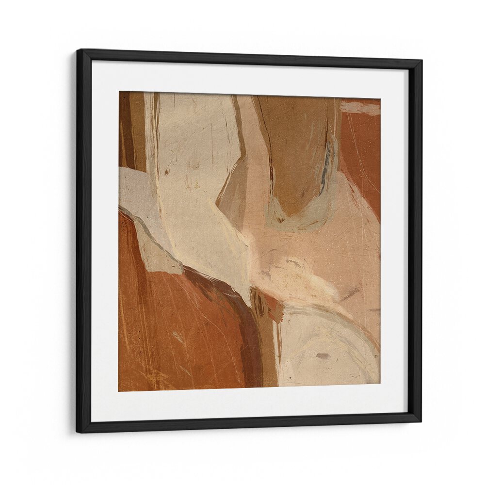 Stylish earthy abstractions in abstract paintings, showcasing warm tones and textured layers for any decor.