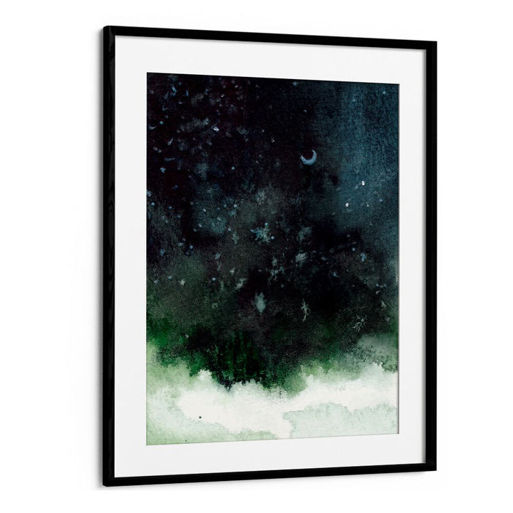 INDIAN LAKE NIGHT SKY , LANDSCAPE PAINTINGS