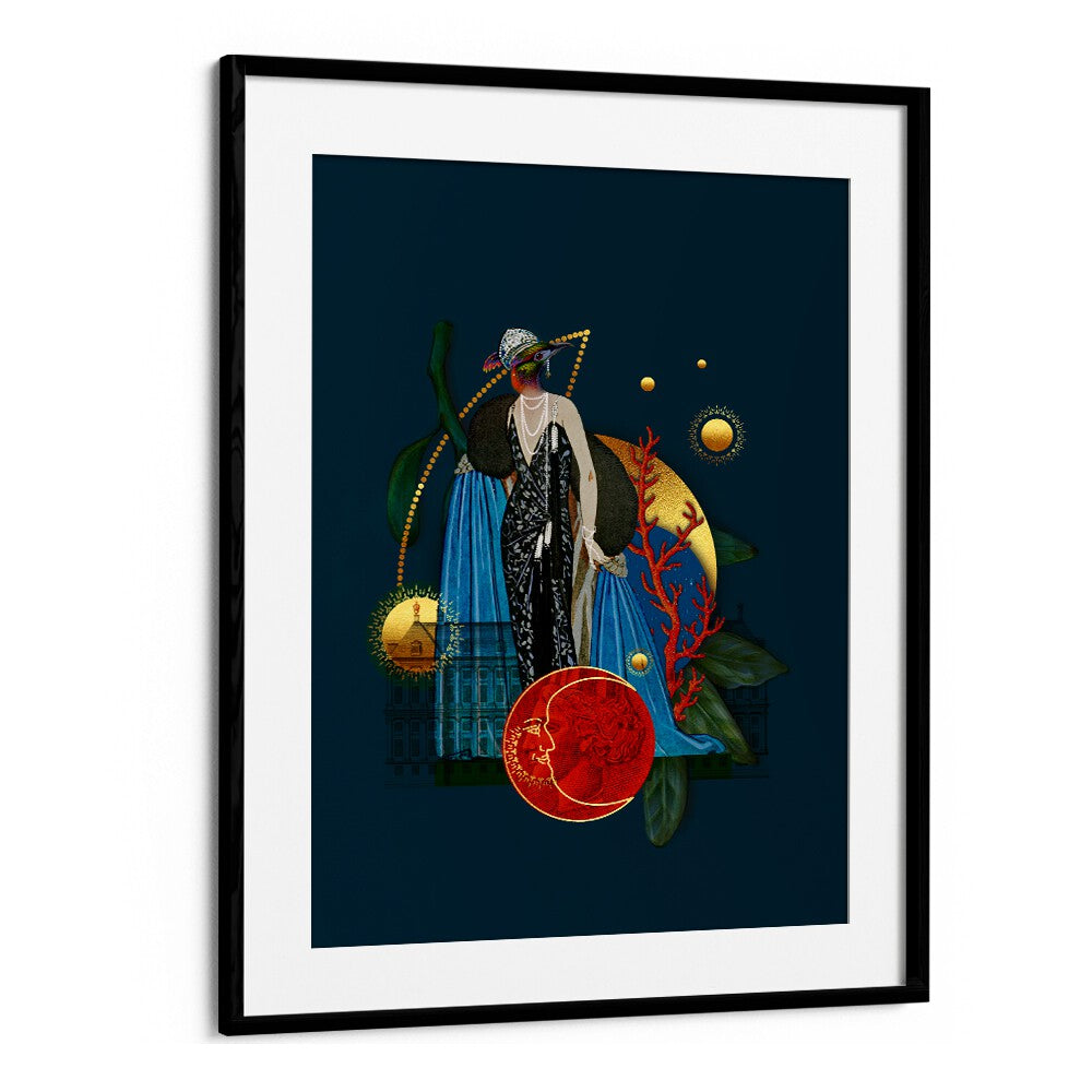 Enchanting QUEEN OF THE UNDERWATER GARDENS, SURREAL ART PRINTS brings aquatic beauty to your living space.