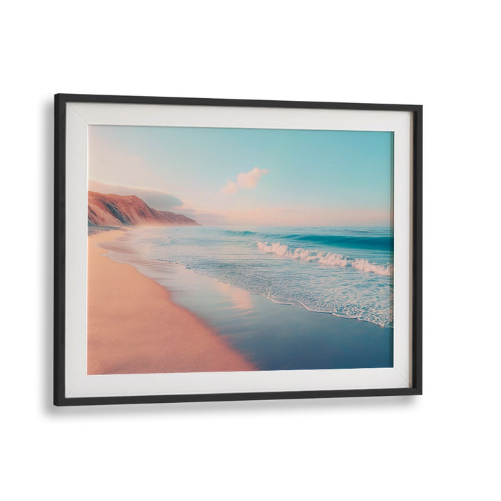 Serene PACIFIC BEACH scene captured in stunning BEACH PAINTINGS by Philippe Hugonnard, perfect for coastal decor.