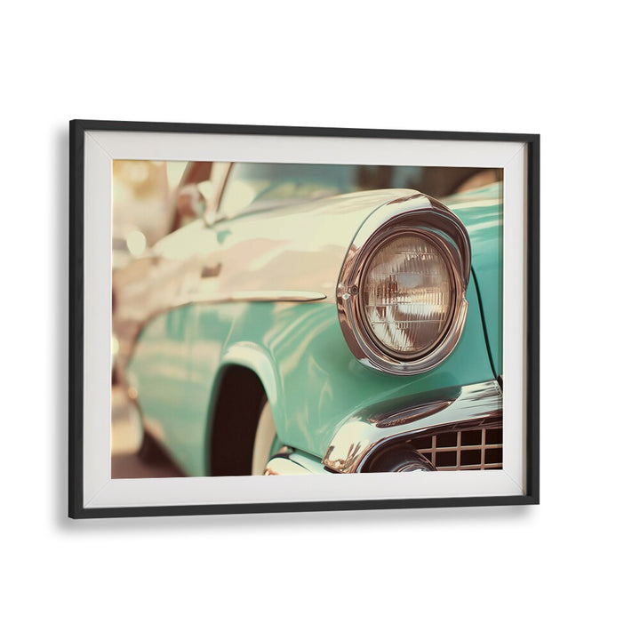 Vintage car poster featuring classic automobiles, perfect for embracing VINTAGE CAR VIBES by Philippe Hugonnard.
