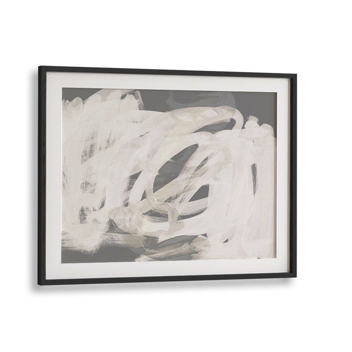 Stylish BRUSHSTROKES SOFTTONES, ABSTRACT PAINTINGS framed artwork, perfect for enhancing any living space with elegance.