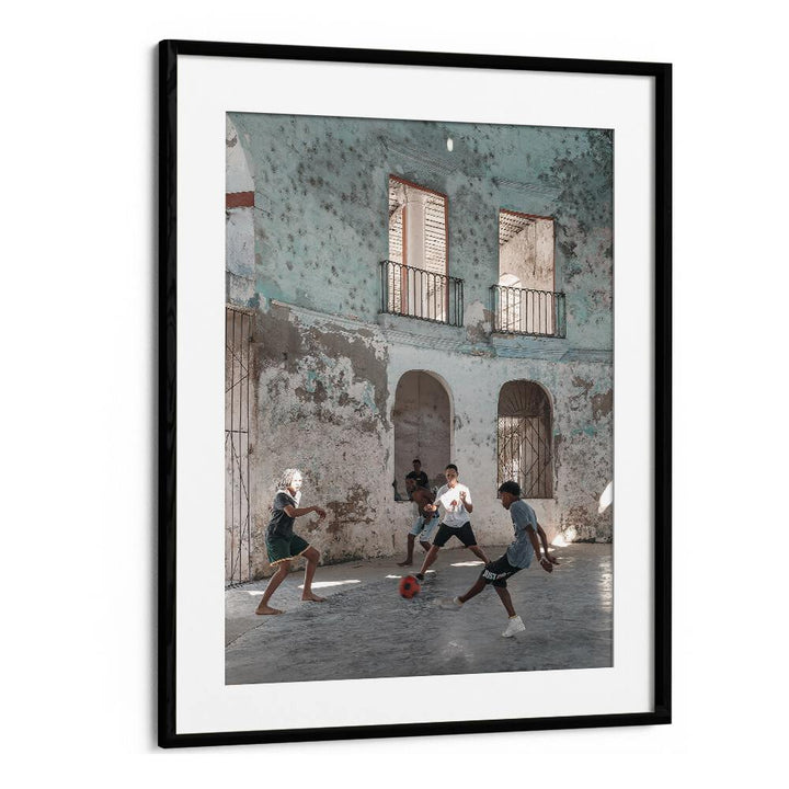 Christian Meermann painting - PLAYING SOCCER by Asianmonk