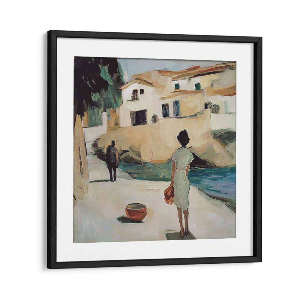 Elegant scene featuring THE WOMAN IN WHITE, portraying grace and sophistication in timeless fashion.