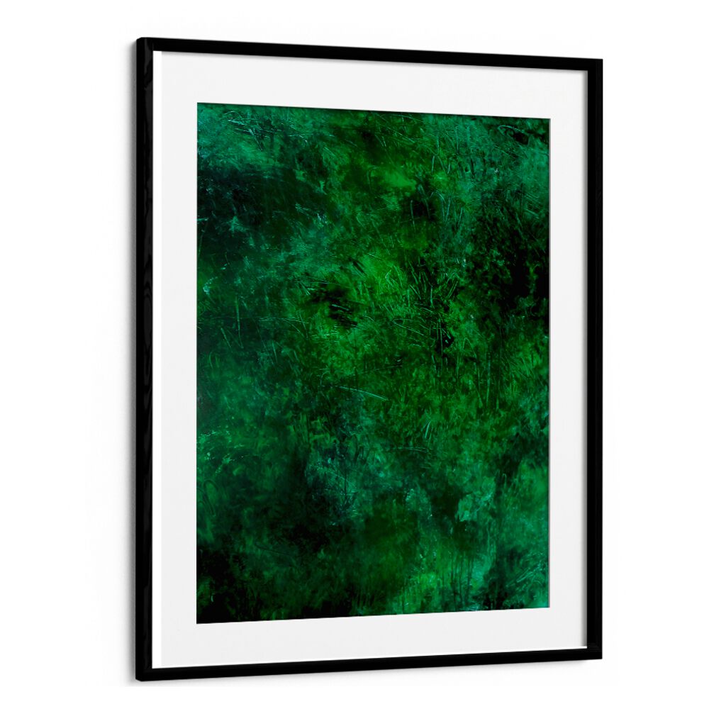 Vibrant Forest Neon Green Abstract Paintings add a stunning focal point to your space, perfect for art lovers.