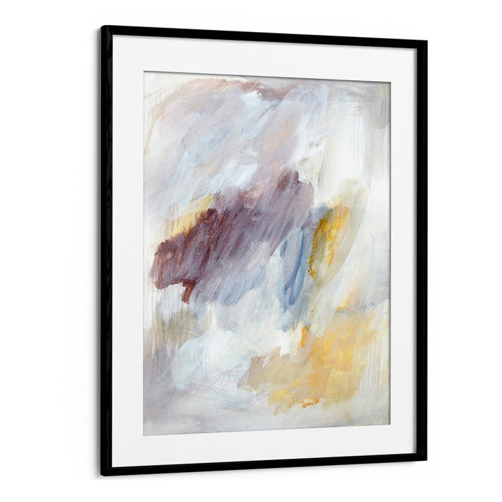 Ethereal brushstrokes create a calming effect in this abstract painting, perfect for modern decor.