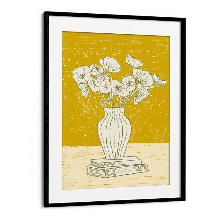 Vibrant "BEAUTY OF YELLOW, FASHION POSTERS" featuring elegant flowers, perfect for enhancing your decor.