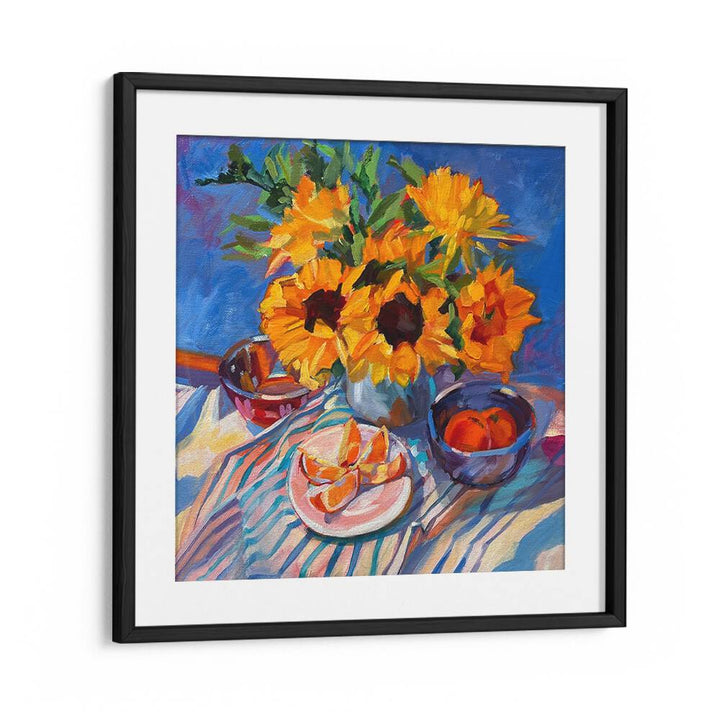 MORNING , FLORAL FLOWER PAINTINGS