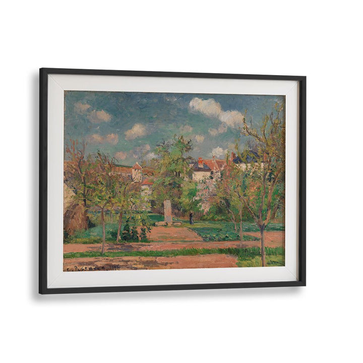 GARDEN IN FULL SUNLIGHT (LE JARDIN AU GRAND SOLEIL, PONTOISE) , VINTAGE PAINTINGS