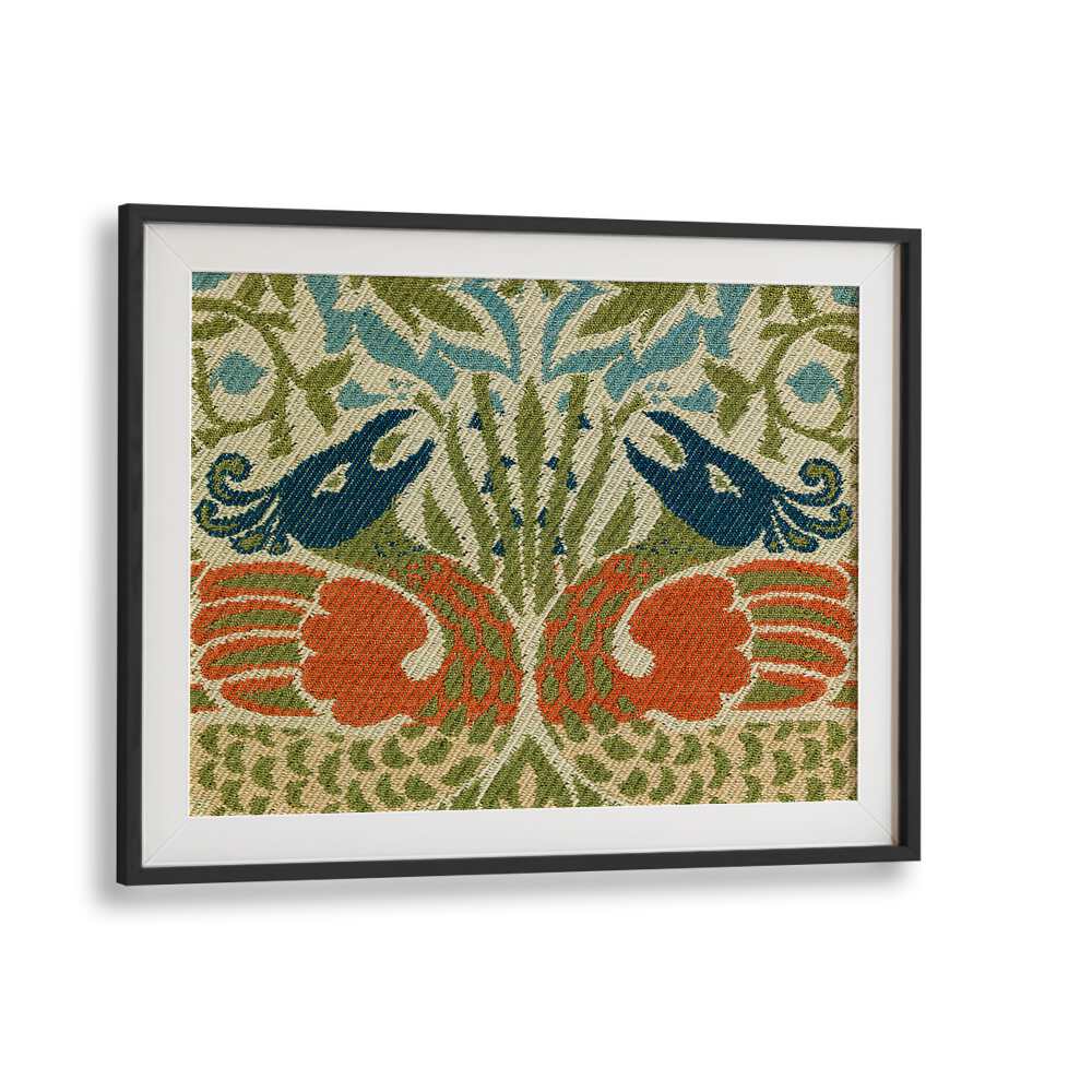 PEACOCK AND DRAGON (1878) , WILLIAM MORRIS PAINTINGS , ARTWORKS BY WILLIAM MORRIS