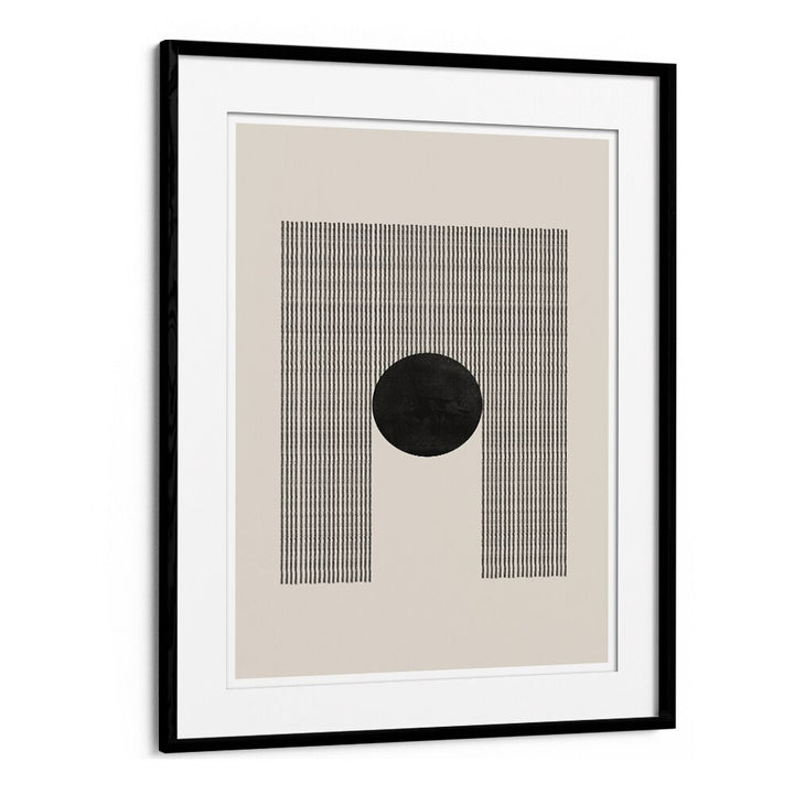 BLACK GEOMETRIC SHAPES BY THE MIUUS STUDIO , ABSTRACT PAINTINGS, ABSTRACT ART PRINTS