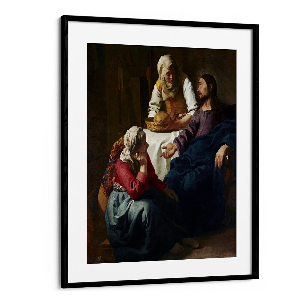 CHRIST IN THE HOUSE OF MARTHA AND MARY (CA. 1654–1656) BY JOHANNES VERMEER, VINTAGE PAINTINGS