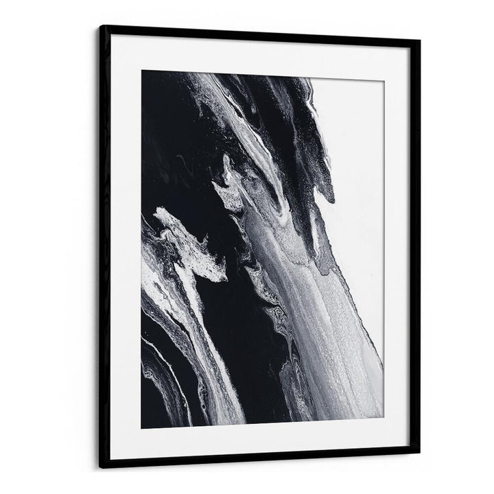 Dynamic black and white swirls define the BLACKANDWHITESTORM STD, ABSTRACT PAINTINGS collection, perfect for modern spaces.