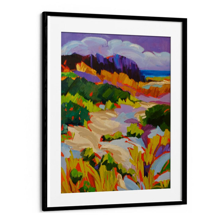 OVER THE DUNES II , LANDSCAPE PAINTINGS