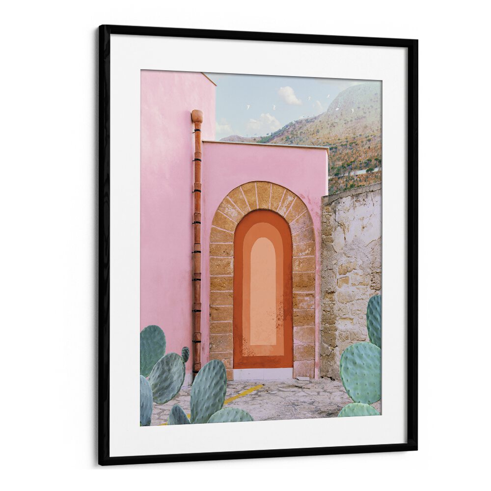 SICILIAN ARCH BY GABOR ESTEFAN, STREET PHOTOGRAPHY ART PRINTS