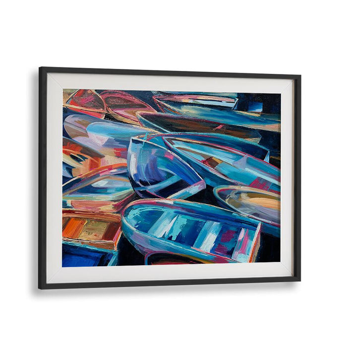 BOATS , BEACH PAINTINGS