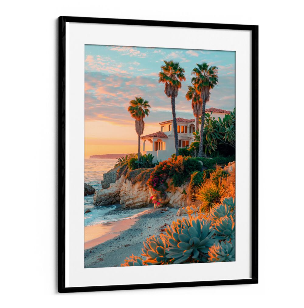 Vibrant LAGUNA SUNSET, BEACH PAINTINGS capture serene coastal evenings with stunning colors and designs. Perfect decor!