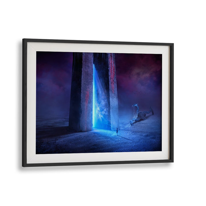 Surreal TIME GATE, PHOTOGRAPHY PRINTS showcasing a mystical portal, perfect for transforming your space.