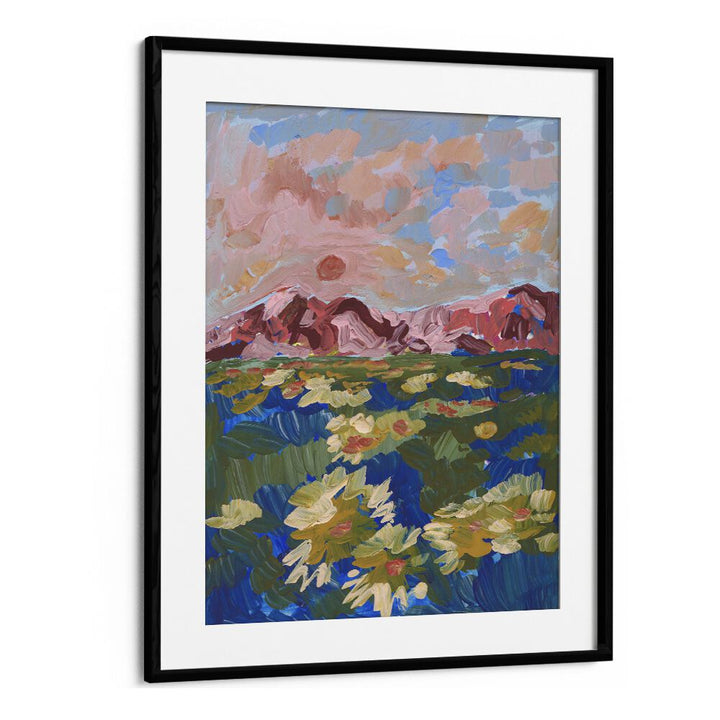 Eleanor Baker painting - WILD FLOWER MOUNTAIN I by Asianmonk