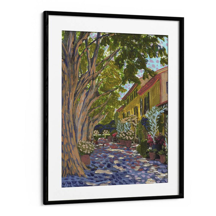 Eleanor Baker painting - PROVENCE TRAVEL POSTER by Asianmonk