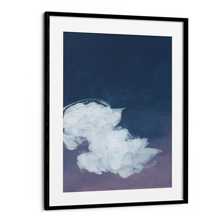 MYSTIC INDIGO CLOUDS V , ABSTRACT ART , ABSTRACT PAINTINGS