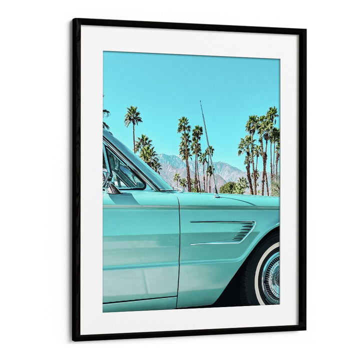 surreal painting - TEAL THUNDERBIRD IN PALM SPRINGS by Asianmonk